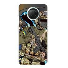 Чехлы с картинкой ЗСУ для Xiaomi Mi 10i (AlphaPrint) (Воїн ЗСУ)