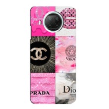 Чехол (Dior, Prada, YSL, Chanel) для Xiaomi Mi 10i (Модница)