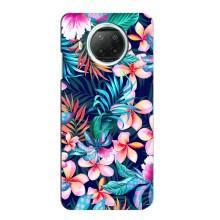 Чехол для МИ 10и - с принтом (Дизайнерские) (AlphaPrint) (Красочные цветы)
