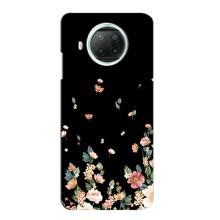 Чехол для МИ 10и - с принтом (Дизайнерские) (AlphaPrint) (Маленькие цветы)