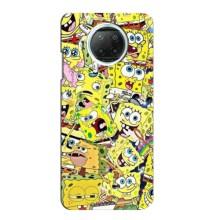 Чехол Губка Боб для МИ 10и – Эмоции Спанч Боба