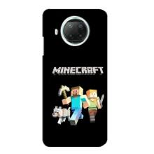 Чохол Майнкрафт на Xiaomi Mi 10i (AlphaPrint) Minecraft (герої Minecraft)