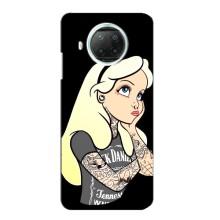 Чохол з друком для Xiaomi Mi 10i - (Мода) (AlphaPrint) (Дівчина в тату)