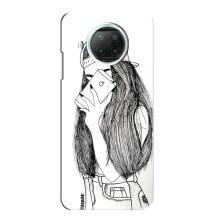 Чохол з друком для Xiaomi Mi 10i - (Мода) (AlphaPrint) (Фото дівчини)