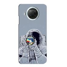 Чохол NASA для Xiaomi Mi 10i (AlphaPrint) (Космонавт фото)