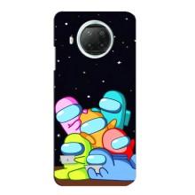 Чохли Амонг Ас для Xiaomi Mi 10i (AlphaPrint) (Скіни в космосі)