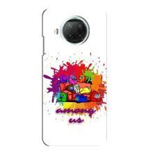 Чохли Амонг Ас для Xiaomi Mi 10i (AlphaPrint) (Яскравий АмонгАс)