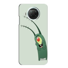 Чехол с картинкой "Одноглазый Планктон" на Xiaomi Mi 10i (Милый Планктон)