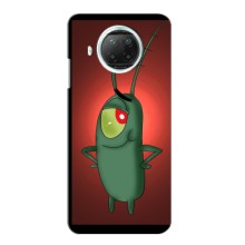 Чехол с картинкой "Одноглазый Планктон" на Xiaomi Mi 10i (Стильный Планктон)