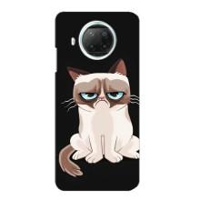 Чохол з принтом для Xiaomi Mi 10i (AlphaPrint) Модні коти (Сумний кіт)