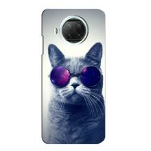 Чохол з принтом для Xiaomi Mi 10i (AlphaPrint) Модні коти (Стильний кіт)