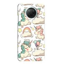 Чохол для Мі 10і - (Єдинорожки - Новинки) (AlphaPrint) (Єдиноріжки)