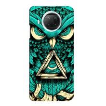 Чохол з пташками на Xiaomi Mi 10i (VPrint) (Сова з оком)