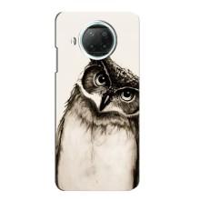 Чохол з пташками на Xiaomi Mi 10i (VPrint) (Сова)