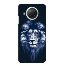 Чохол з картинкою ЛЕВ для Xiaomi Mi 10i (VPrint) (Синій Лев)