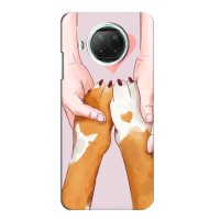 Чехол (ТПУ) Милые собачки для Xiaomi Mi 10i (Любовь к собакам)