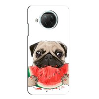 Чехол (ТПУ) Милые собачки для Xiaomi Mi 10i (Смешной Мопс)