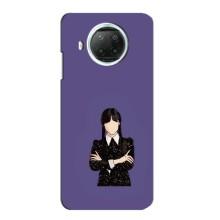 Чохли Венсдей на Xiaomi Mi 10i Уенсдей (AlphaPrint) (Венздей у чорному)