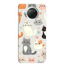 Чохол з малюнком кіт на Xiaomi Mi 10i – Колаж котів