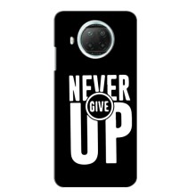 Силиконовый Чехол на Xiaomi Mi 10i с картинкой Nike – Never Give UP