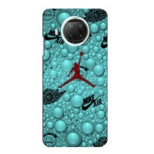 Силиконовый Чехол Nike Air Jordan на Сяоми Ми 10i – Джордан Найк