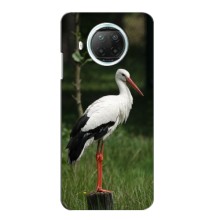 Силіконовий бампер з птичкою на Xiaomi Mi 10i – Лелека