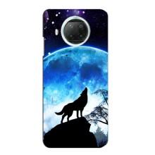 Захисні чохли для Мі 10і (AlphaPrint) (ХІТ продаж) ВОВК (Вовк на місяць)