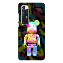 Чехлы для Xiaomi Mi 10s - Bearbrick Louis Vuitton (PREMIUMPrint) (Яркий Bearbrick)