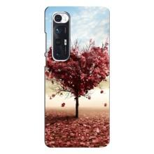 Чехлы для любимой на Сяоми Ми 10с (VPrint) (Дерево сердце)