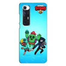 Чехлы Brawl Stars для Xiaomi Mi 10s (AlphaPrint)