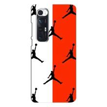 Чехлы для Xiaomi Mi 10s - с картинкой JORDAN (AlphaPrint) (Лого Джордан)