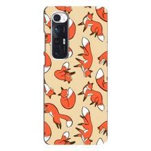 Чехлы с картинкой Лисички для Xiaomi Mi 10s (VPrint) (Лисички)