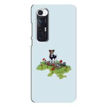 Чехлы с картинкой собаки Патрон для Xiaomi Mi 10s (AlphaPrint) (Сапер Пес)