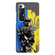 Чехлы с картинкой ЗСУ для Xiaomi Mi 10s (AlphaPrint) (АРТ солдат)