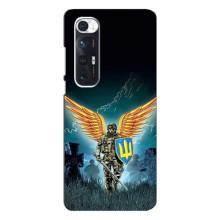 Чехлы с картинкой ЗСУ для Xiaomi Mi 10s (AlphaPrint) (Солдат ЗСУ)