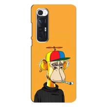 Чехлы с Обезьянами NFT для Xiaomi Mi 10s (AlphaPrint) (Скучающая Обезьяна NFT)