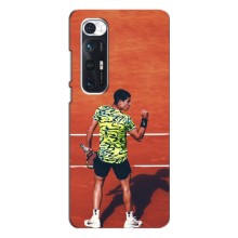Чехлы с принтом Спортивная тематика для Xiaomi Mi 10s – Алькарас Теннисист