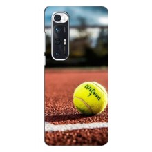 Чехлы с принтом Спортивная тематика для Xiaomi Mi 10s (Теннисный корт)
