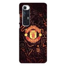 Чехол Манчестер Юнайтед для Сяоми Ми 10с (AlphaPrint) (эмблема МЮ)