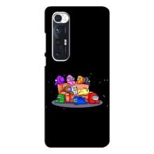 Чехол Амонг Ас для Xiaomi Mi 10s (AlphaPrint) (Амонг-ас)