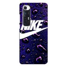 Чехол для Xiaomi Mi 10s - с принтом Найк (AlphaPrint) (Найк принт)