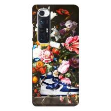 Чехол для Xiaomi Mi 10s - с принтом Найк (AlphaPrint) (Стиль Найк)