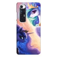 Чехол для Сяоми Ми 10с - (Единорожки - Новинки) (AlphaPrint) (Единорожки)