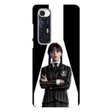 Чехлы Венсдей на Xiaomi Mi 10s Уэнсдей (AlphaPrint) (W-Wednesday)