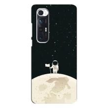 Космические Чехлы для Сяоми Ми 10с (VPrint) (На луне)