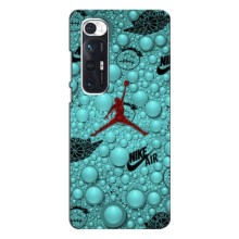 Силиконовый Чехол Nike Air Jordan на Сяоми Ми 10с – Джордан Найк