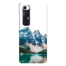 Силиконовый чехол с КАРТИНКАМИ лето для Xiaomi Mi 10s (AlphaPrint) (Гори)