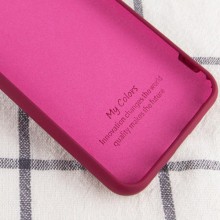 Чохол Silicone Cover My Color Full Protective (A) для Xiaomi Mi 10T Lite / Redmi Note 9 Pro 5G – Бордовий