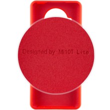 Чехол Silicone Cover Full Protective (AA) для Xiaomi Mi 10T Lite / Redmi Note 9 Pro 5G – Красный