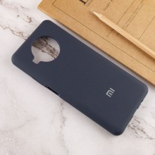 Чехол Silicone Cover Full Protective (AA) для Xiaomi Mi 10T Lite / Redmi Note 9 Pro 5G – Темно-синий